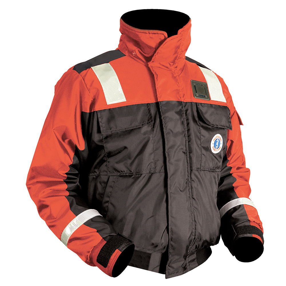 Mustang Classic Flotation Bomber Jacket w/ Reflective Tape